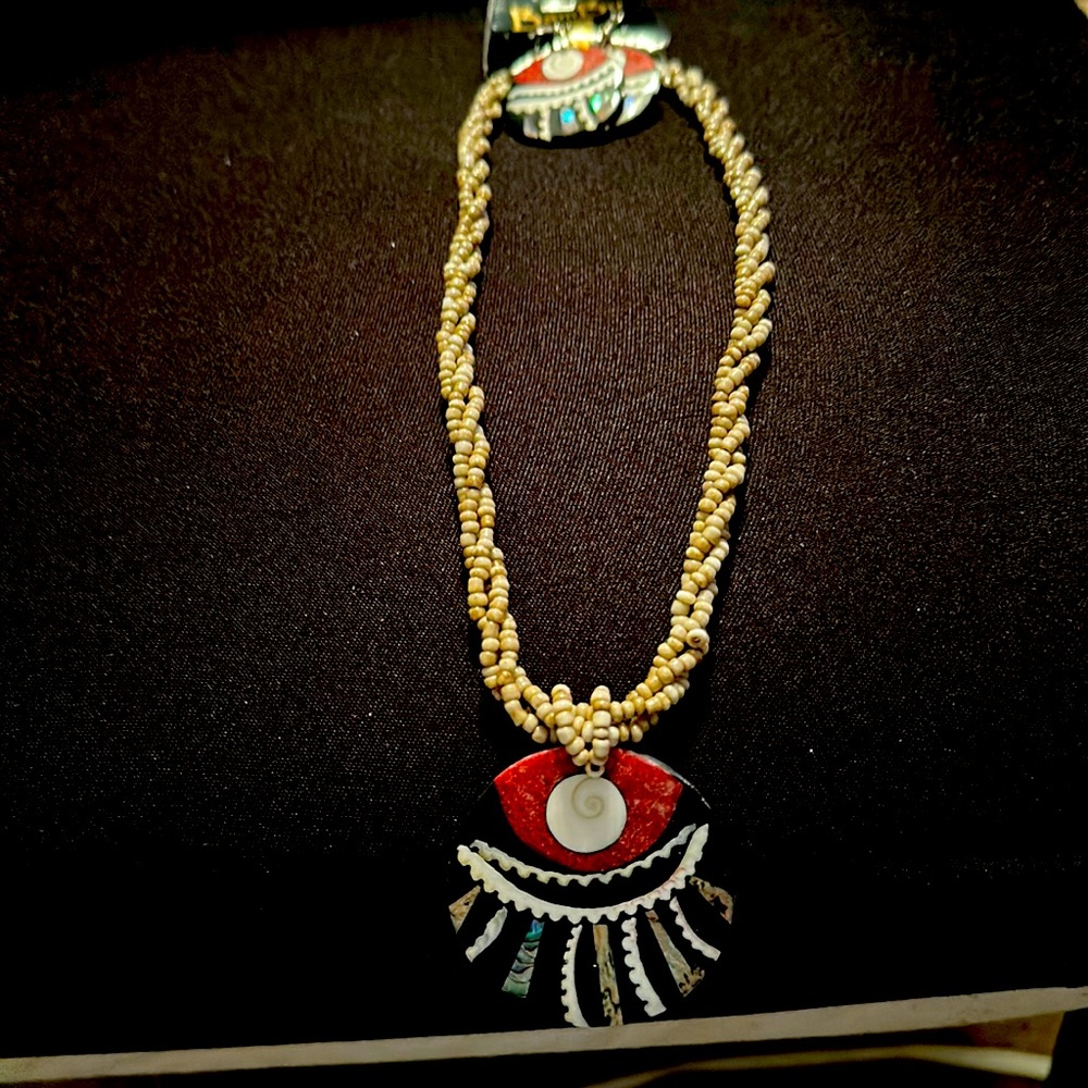 Necklace & earrings